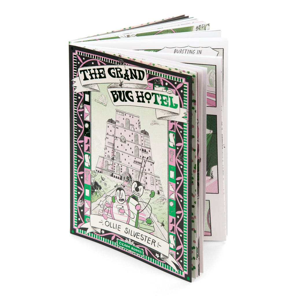 🐞🎉 EVENT: 28/10: The Grand Bug Hotel with illustrator, Ollie Silvester