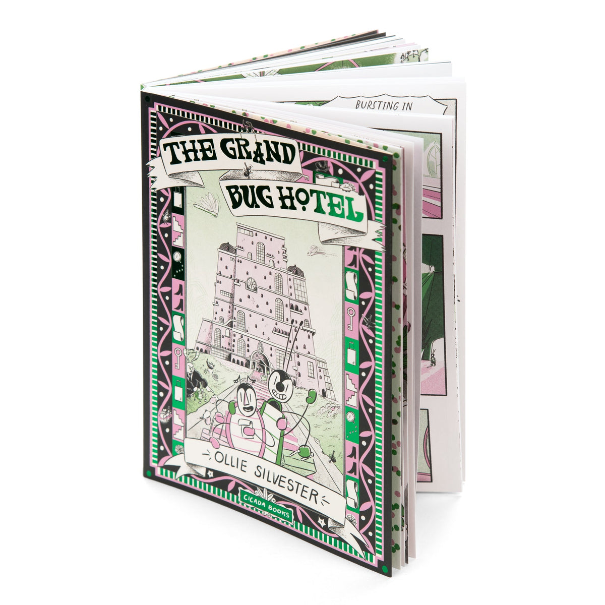 🐞🎉 EVENT: 28/10: The Grand Bug Hotel with illustrator, Ollie Silvester