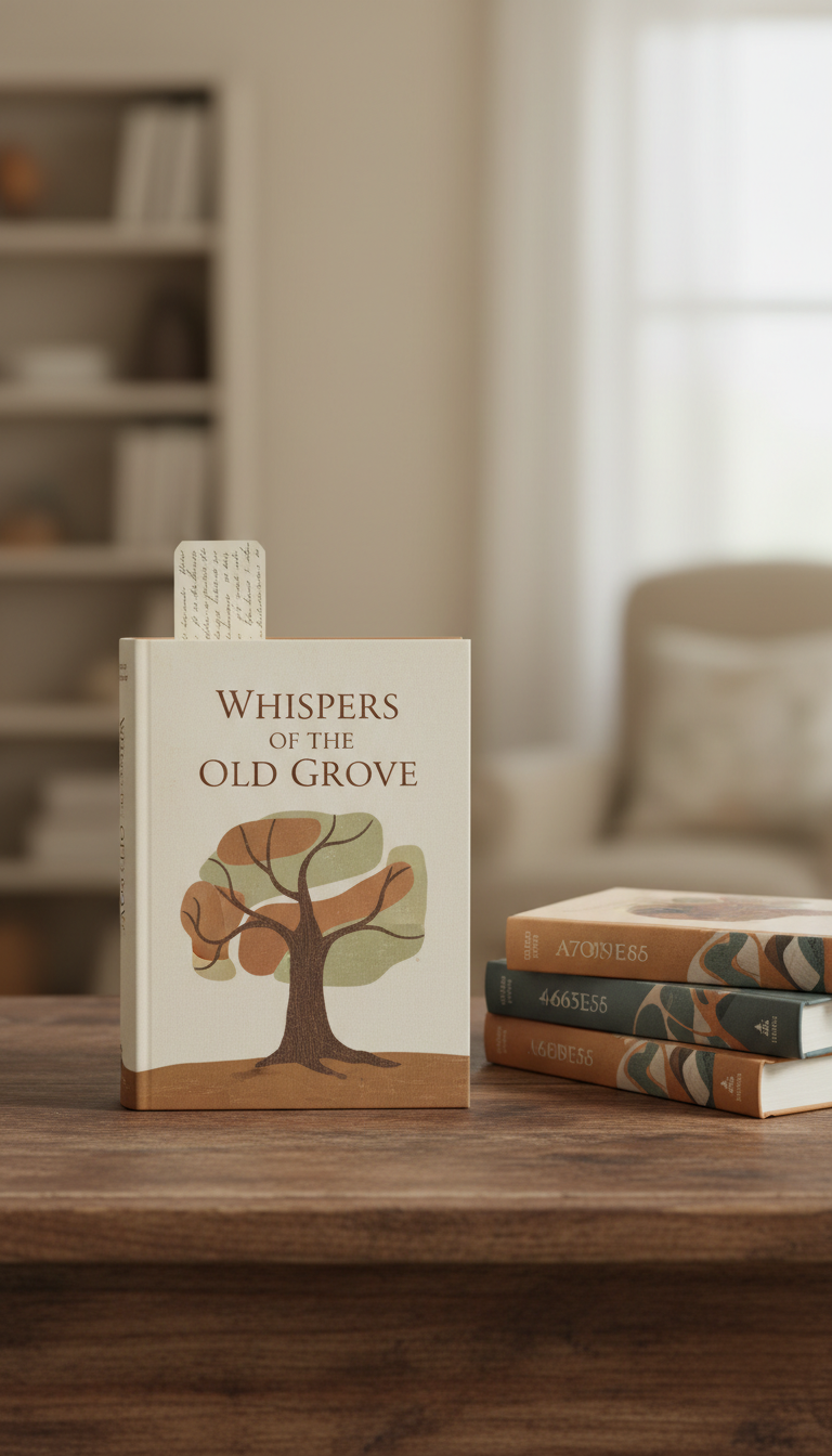 Hardback Literary Novel With Embossed Cover